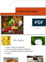 Cum Sa Ne Alimentam Sanatos