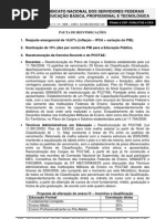 Pauta Reiv Atualizada SINASEFE