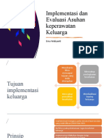 Implementasi dan Evaluasi Asuhan Keperawatan Keluarga