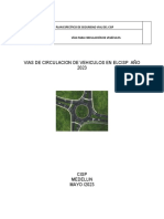 Vias para Circulacion Vehiocular