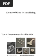 Abrasive Water Jet Machining