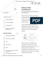 Web Architecture PDF