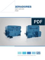 WEG Turbogeradores st20 e st40 50021177 Catalogo Portugues BR DC