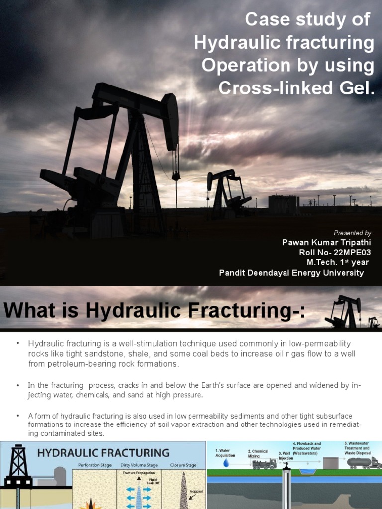 Hydraulic Fracturing Case Study in Gandhar | PDF | Physical Sciences ...