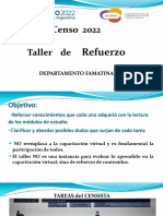 Taller de Refuerzo Censo 2022