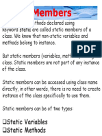 Static Members