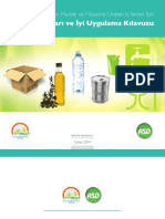 Gıda Ile Temas Eden Madde Ve Malzemeleri Üreten İşyerleri PDF