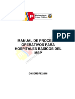 A3.1 Manual de Procesos Hospitales Basicos PDF