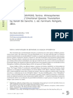 Resenha de livro sobre espaços atmosféricos