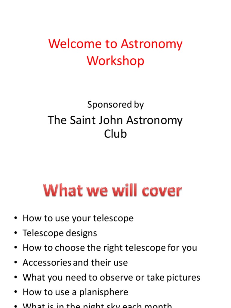 Free Astronomy Basics PDF Optics