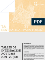 Propuesta Urbana y Analisis de Quitumbe PDF