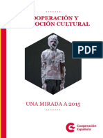 Memoria Cooperación y Producción Cultural 2015