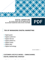 Digital Advertising: W3: Digital Media and The Marketing Mix Relationship Marketing Using Digital Platforms