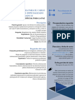 Convocatoria para El Cargo de Prof Espe Grado 33-5 PDF