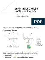 Reações SN1 e SN2