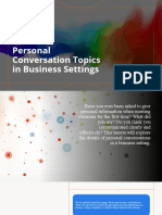 Lesson2-Personal Conversation Topics in Business Settings