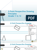 2-Point Perspective Drawing Principles