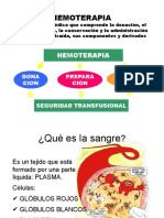 Hemoterapia - Procesos