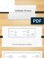 Coordinate System