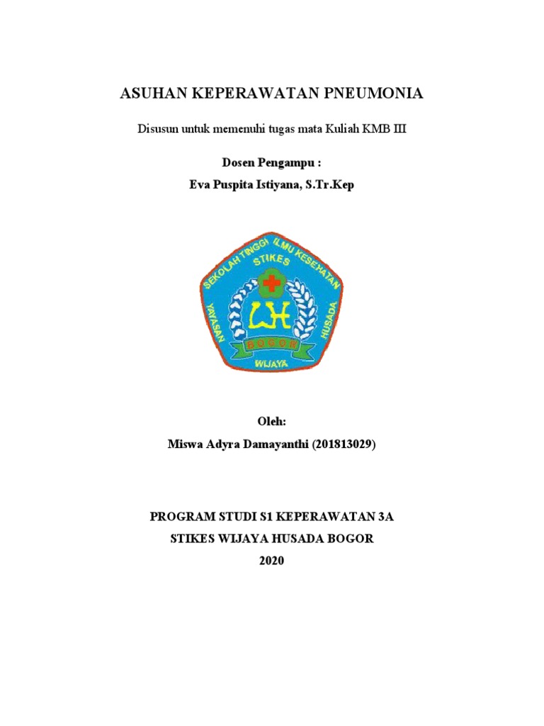 Asuhan Keperawatan Pneumonia | PDF | Kesehatan Holistik