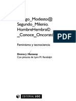 Haraway Donna - Testigo Modesto - Segundo Milenio- Hombrehembra Conoce Oncoraton.pdf