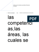 Las Competenci As, Las Áreas, Las Cuales Se