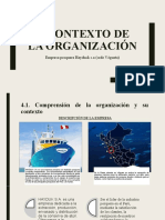 Contexto de La Organización: Empresa Pesquera Hayduck S.A (Sede Végueta)