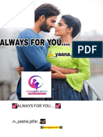 ALWAYS FOR YOU - Yaana - Jafar PDF