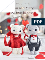 Oscar and Mary, Kittens in Love: Crochet Toys Pattern
