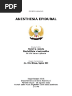 Download PRESENTASI KASUS Epidural Gabungan by RachdithiaIchwiyantho SN64408651 doc pdf
