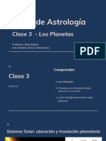 Clase 3 Curso de Astrología Con Nina Adams PDF