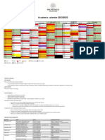 Academic Calendar 2022-2023