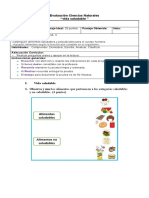 Evaluación Ciencias 3°