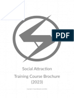 Social Attraction Training Course Brochure