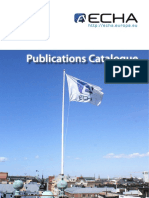 ECHA Publications Catalogue 2009