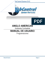 Anglo Contratista - Programaciones WEB CONTROL PDF