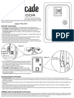 X-Arcade Coin Door Manual