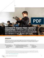 Documentation For Education - French