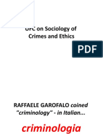 Sociology of Crimes Final Coaching