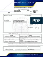 INFORME QUINCENAL PRACTICANTE