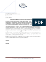 Application Letter NDLEA Self PDF