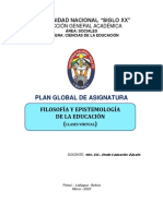 Plan Global de Asignatura Fil. Epist. Educ 2023 PDF