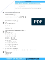 6 April Morning Shift 1 Maths PDF