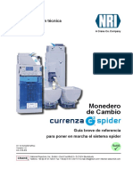 Guía breve de referencia del sistema spider currenza c2