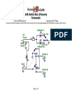 A-B Switch Box (Passive) Schematic 