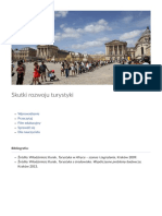 Skutki Rozwoju Turystyki PDF