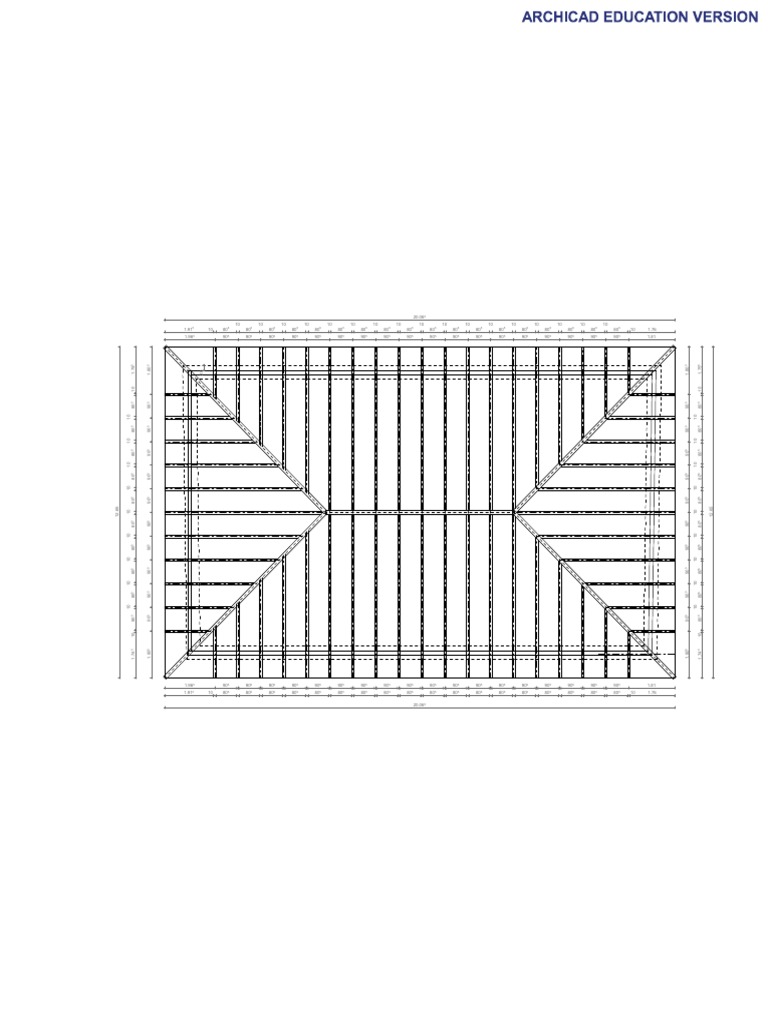 Plan de toiture détaillé | PDF