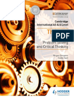 Cambridge International AS & A Level Thinking Skills PDF