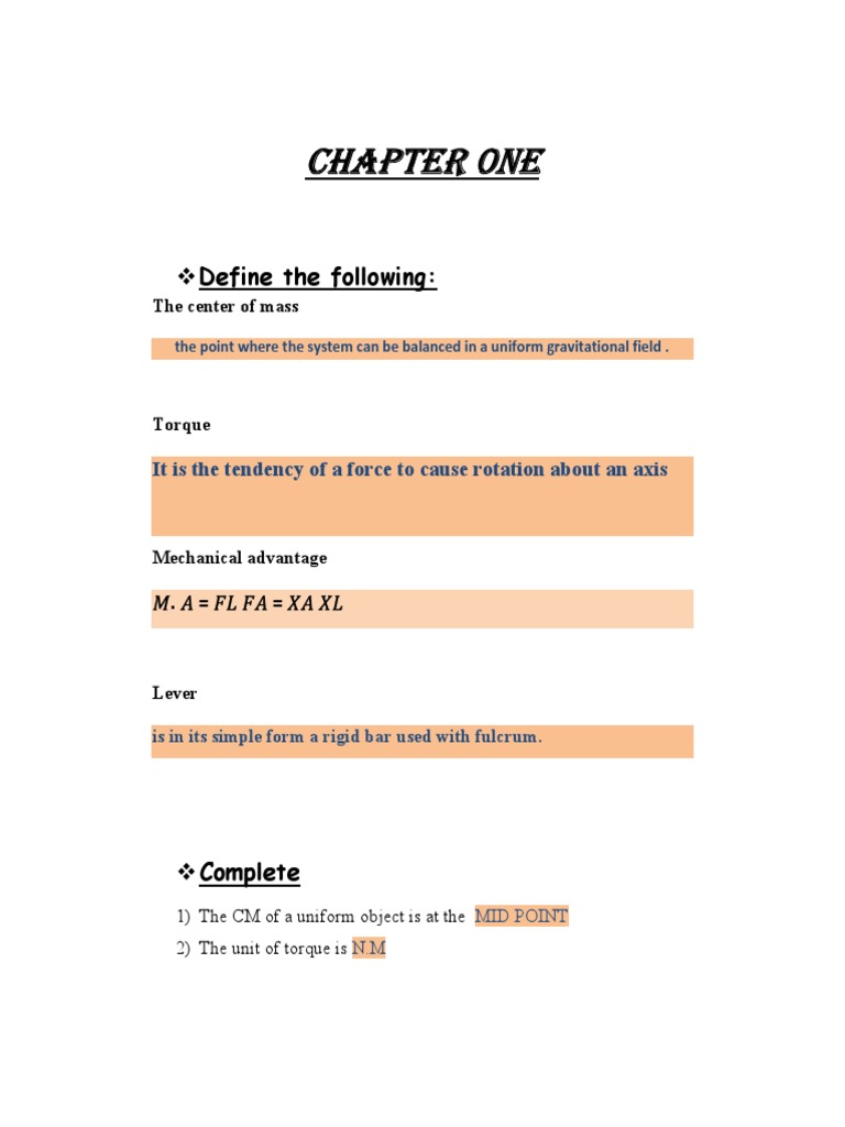 Human Body Levers and Torque Analysis | PDF | Torque | Force
