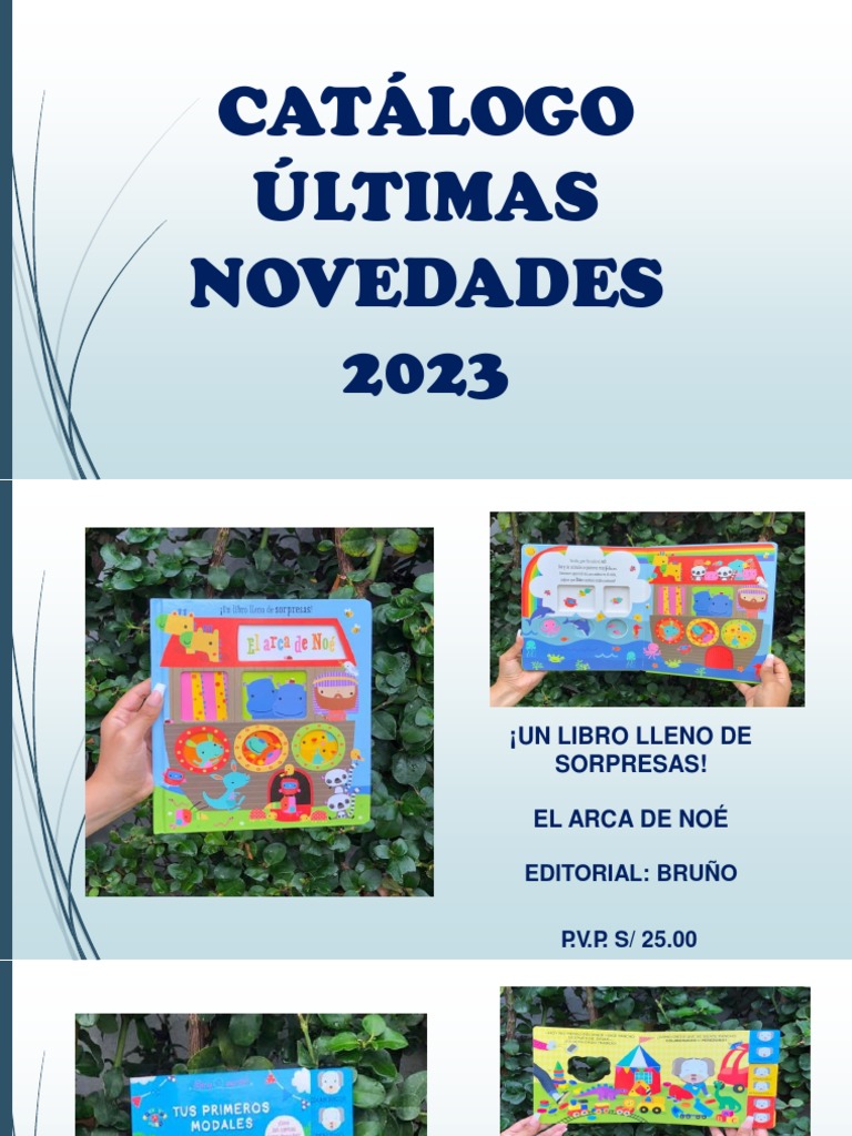 Catálogo Últimas Novedades 2023 | PDF
